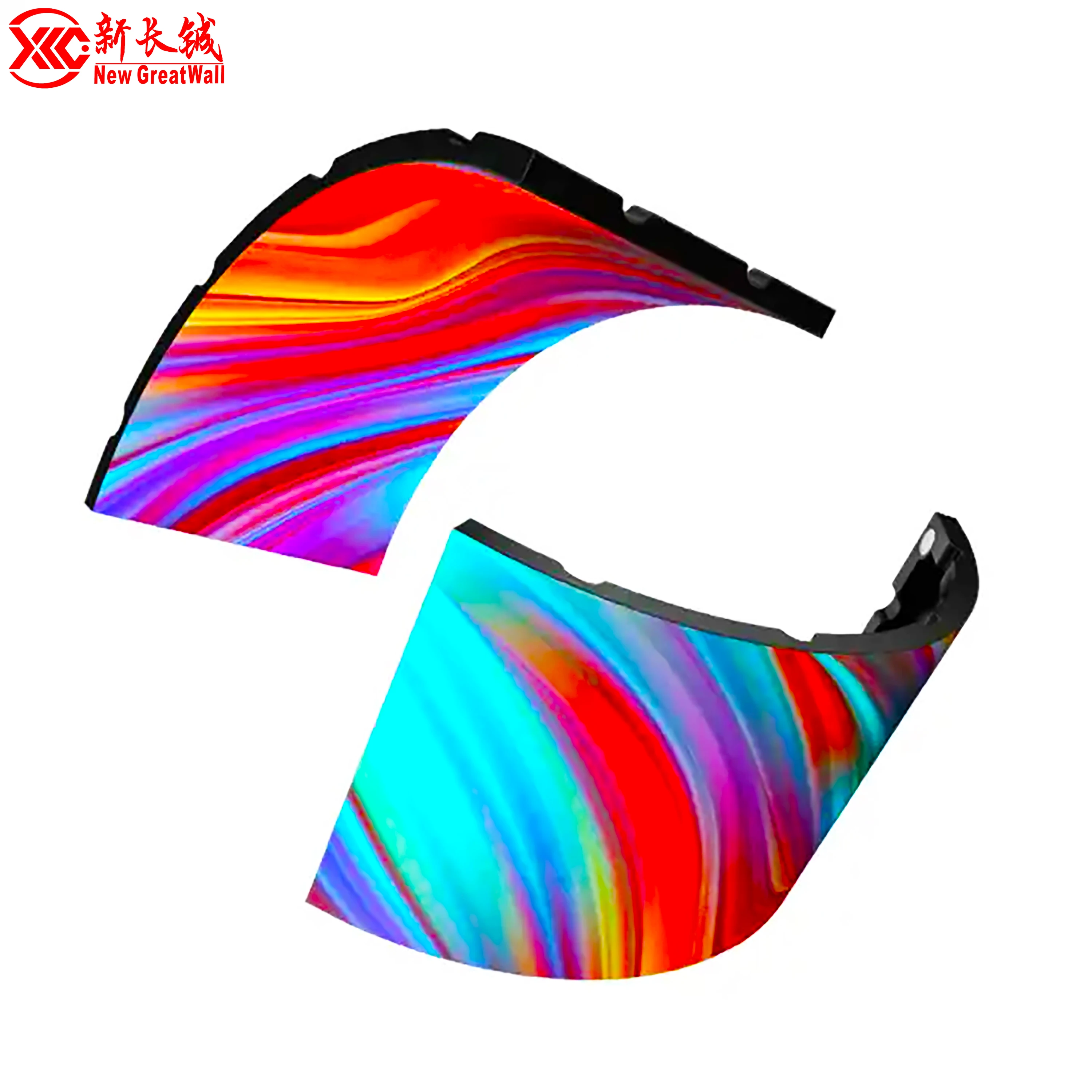 Flexible full color P1.86  indoor soft led display module high brightness customized soft led module led screen