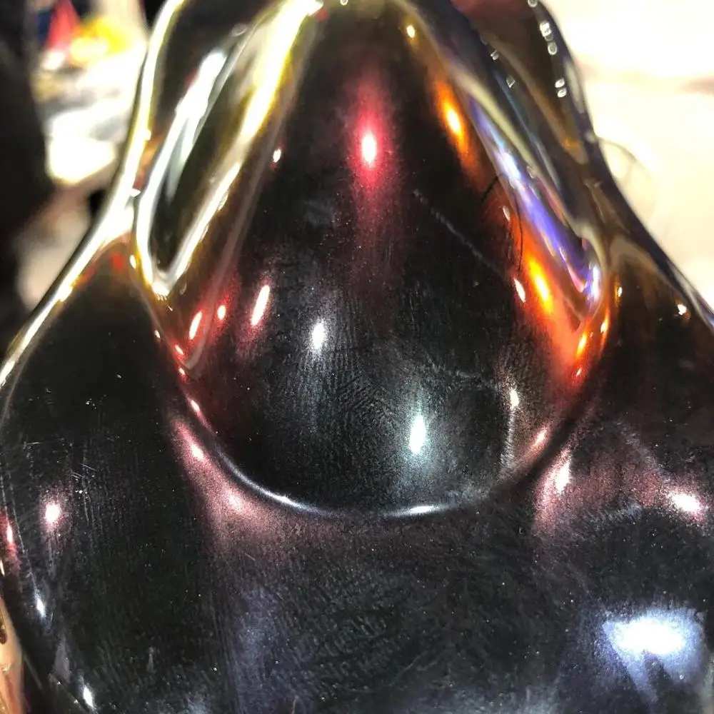 shenzhen dahua super chrome black to red chameleon color shift pigment for car paint