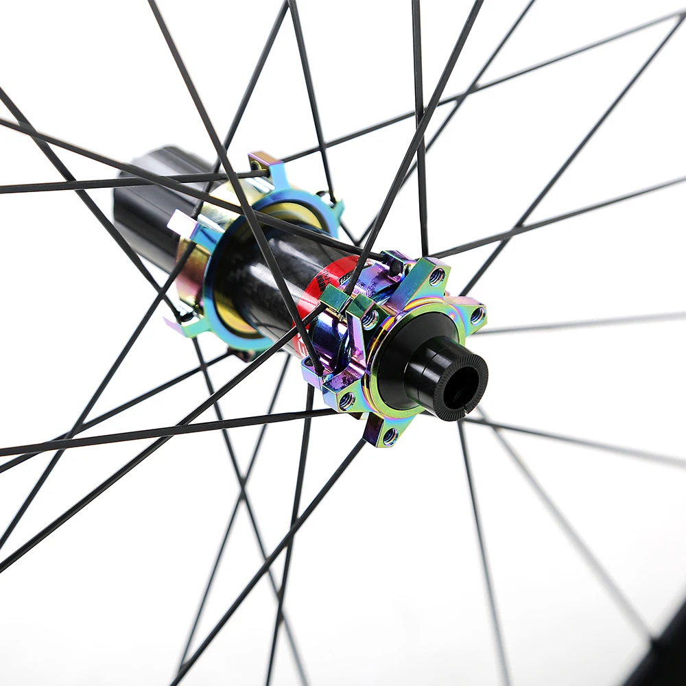 High quality chinese oem disc brake UD carbon fiber road bike  bicycle wheels 700C