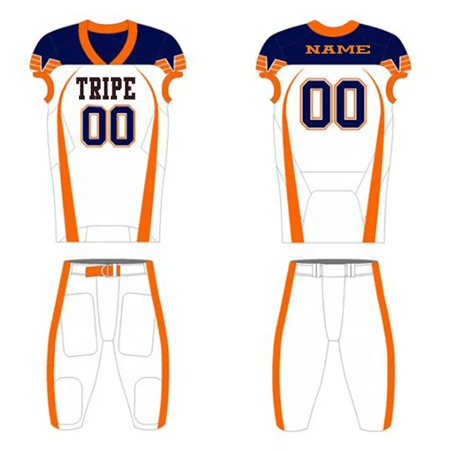 Full sublimation American football jersey custom team football jersey