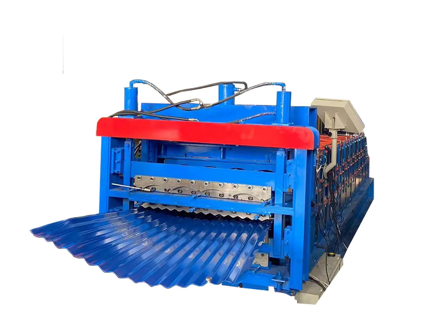 Color Steel Tile Automatic Three-Layer Tile Machine One Machine Three Uses