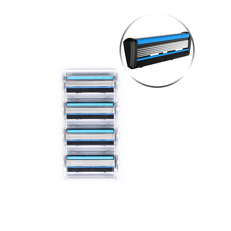 Factory Hot Sale 5 Blade Razor Cartridge imported Shaving Razor Blade System Razor Cartridge