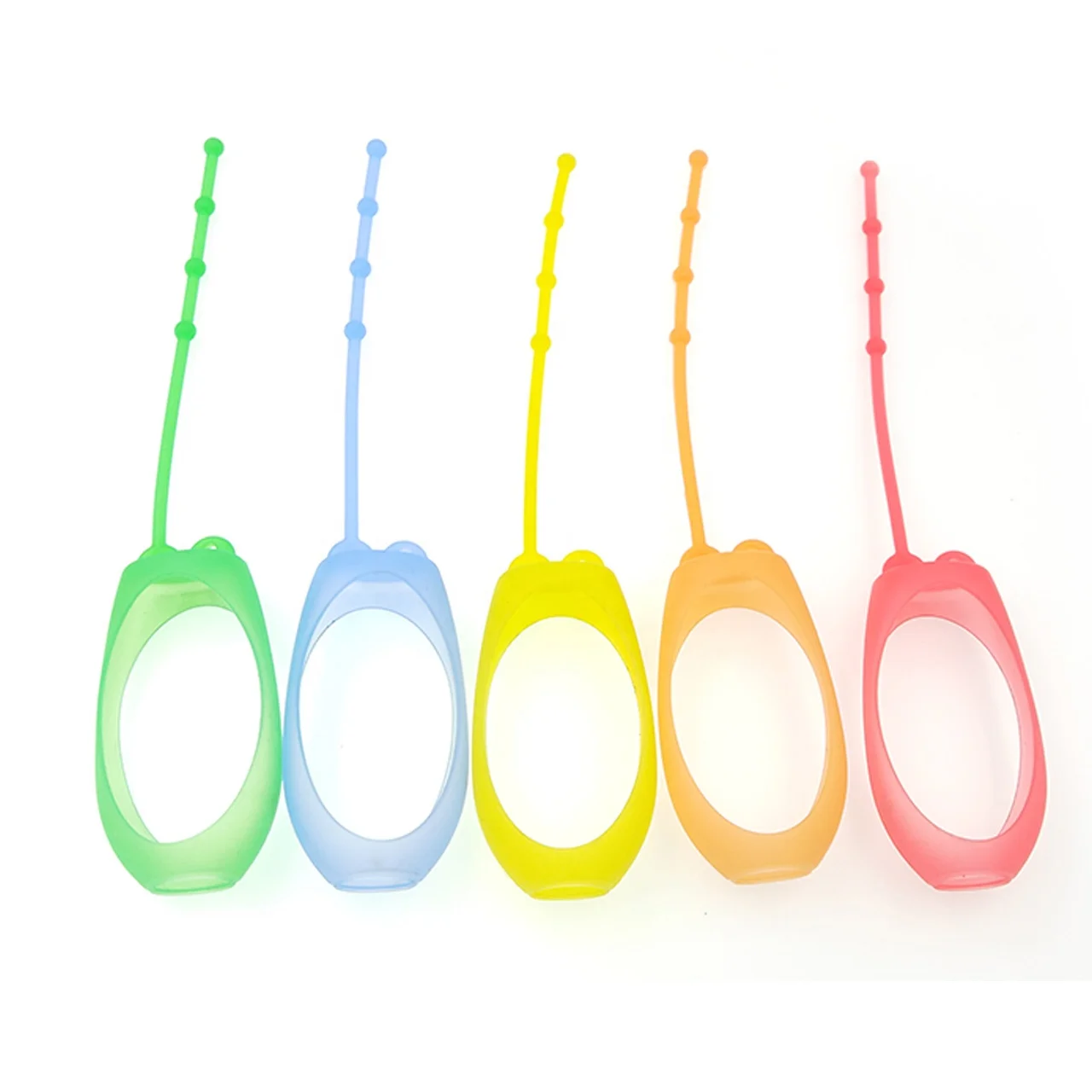 Cheap Price Portable Silicone Hand Sanitizer Wristband Dispenser Bracelet with 30ml Refillable Empty Bottle