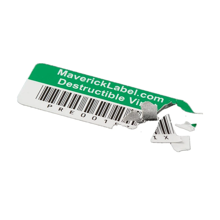 
Die Cut Eggshell Label Sticker Security VOID Sticker Warranty Round Sticker Seal 