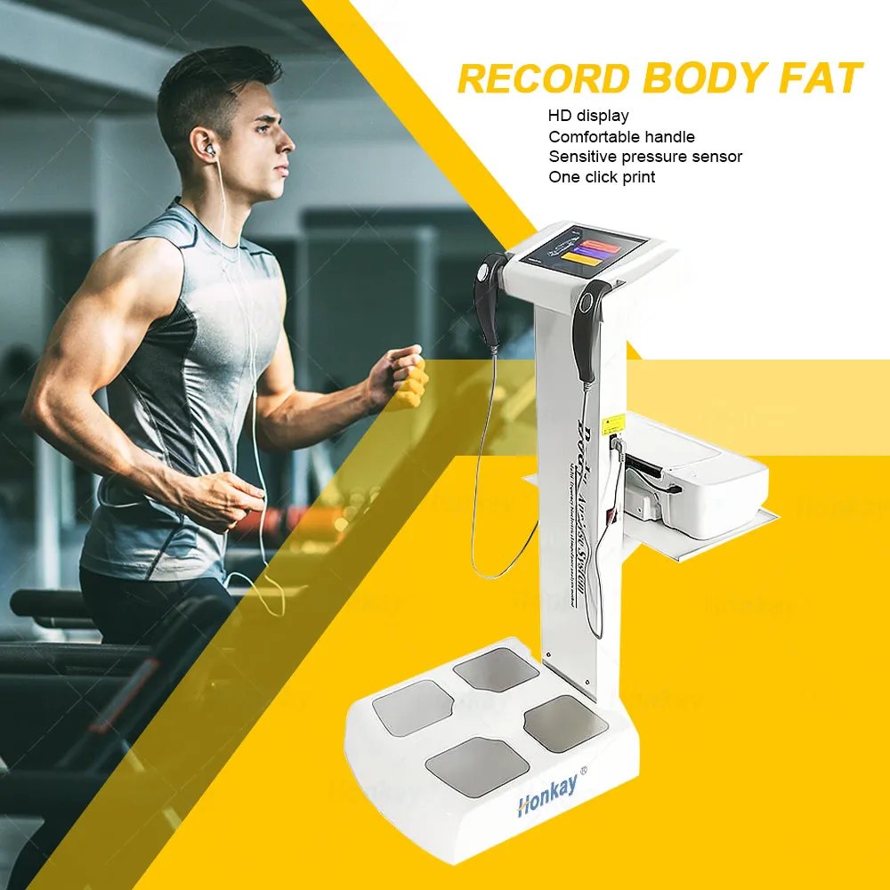 Bmi Calculator Scanning Machine Body Elements Analyzer Fat Measuring Body Composition Analyzer