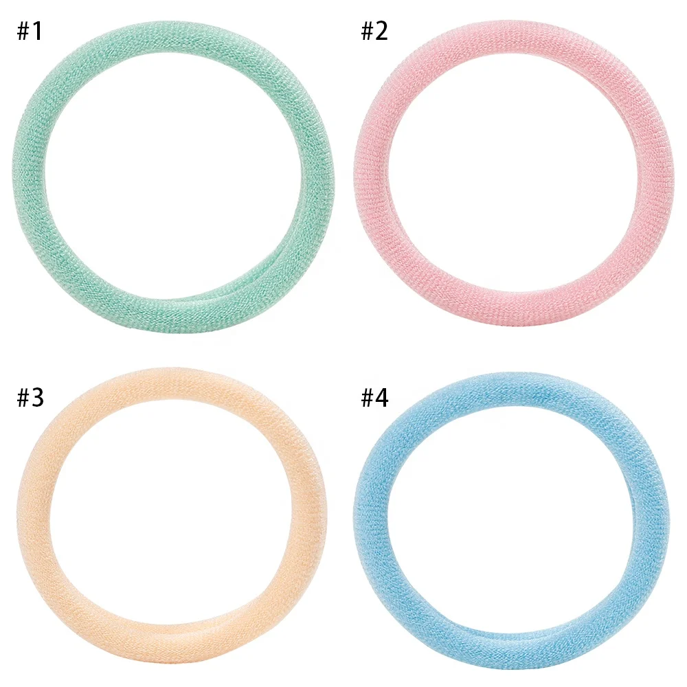20PCS in a box Wholesale Seamless Hair Ties Elastic Hair Band Accessories Ponytail Holders For Women And Girl