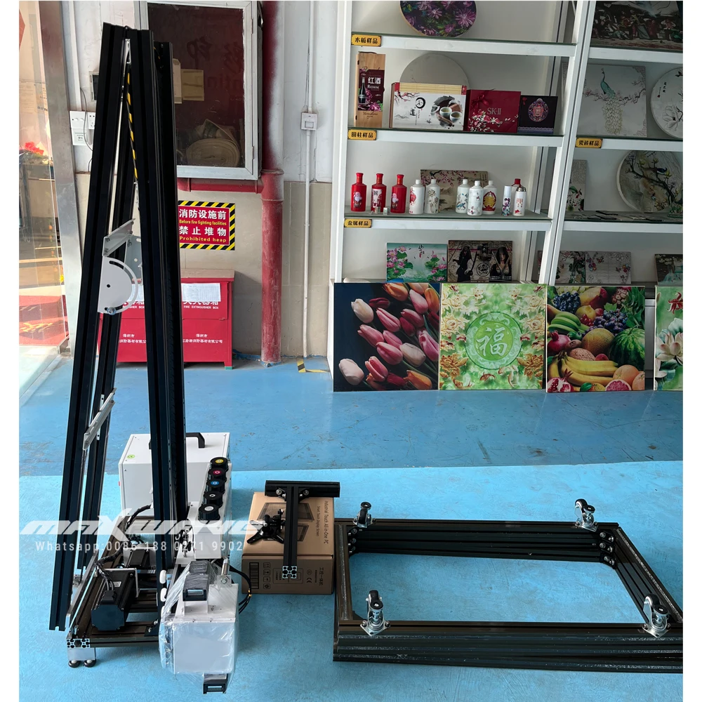 Vertical 3D Effect Wall Glass Wallpaper Metal UV Wall Printer Printing Machine