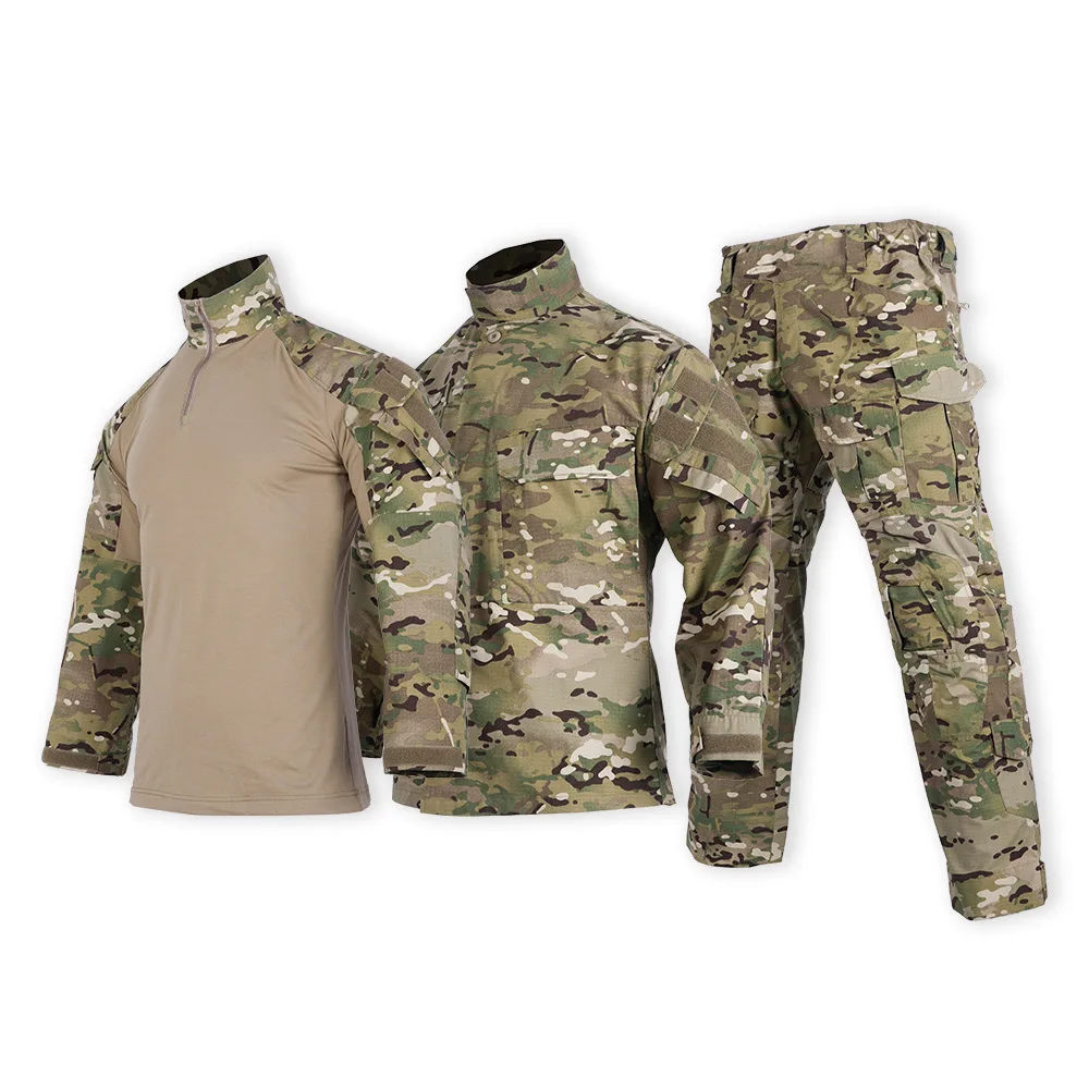 Wholesale G2 Tactical Uniform Outfit Outdoor Training Sports Men Camouflage Jacket Shirts Pants Frog Suit Clothing