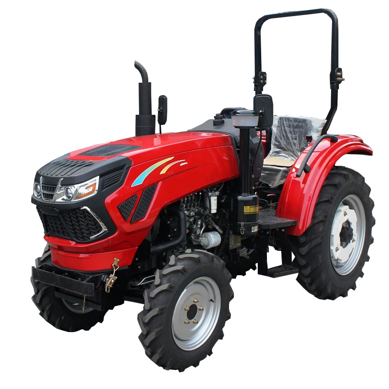 China high quality agriculture machinery 60 HP 70HP 80HP farm garden mini tractors for sale