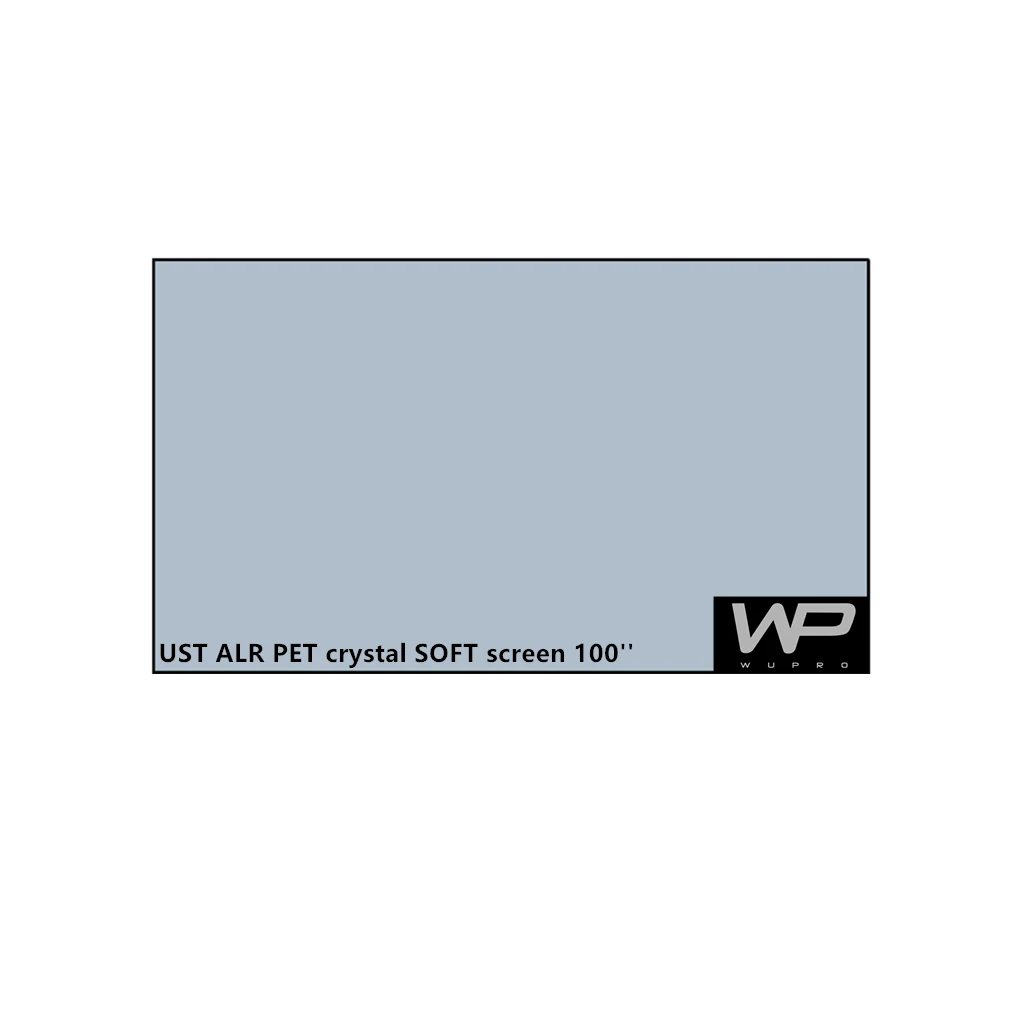  Проекционные экраны Wupro 100 дюймов домашний кинотеатр PET crystal 4k проекционный экран