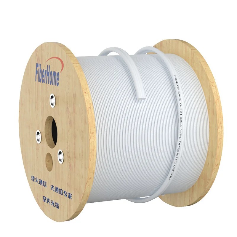 Best Price Indoor Metal Butterfly Single Mode 1/2 Core Optical Cable GJXH