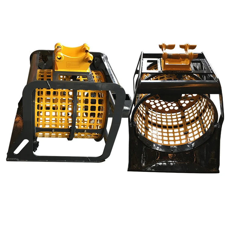rotary screening bucket for 5.5 T yanma excavator