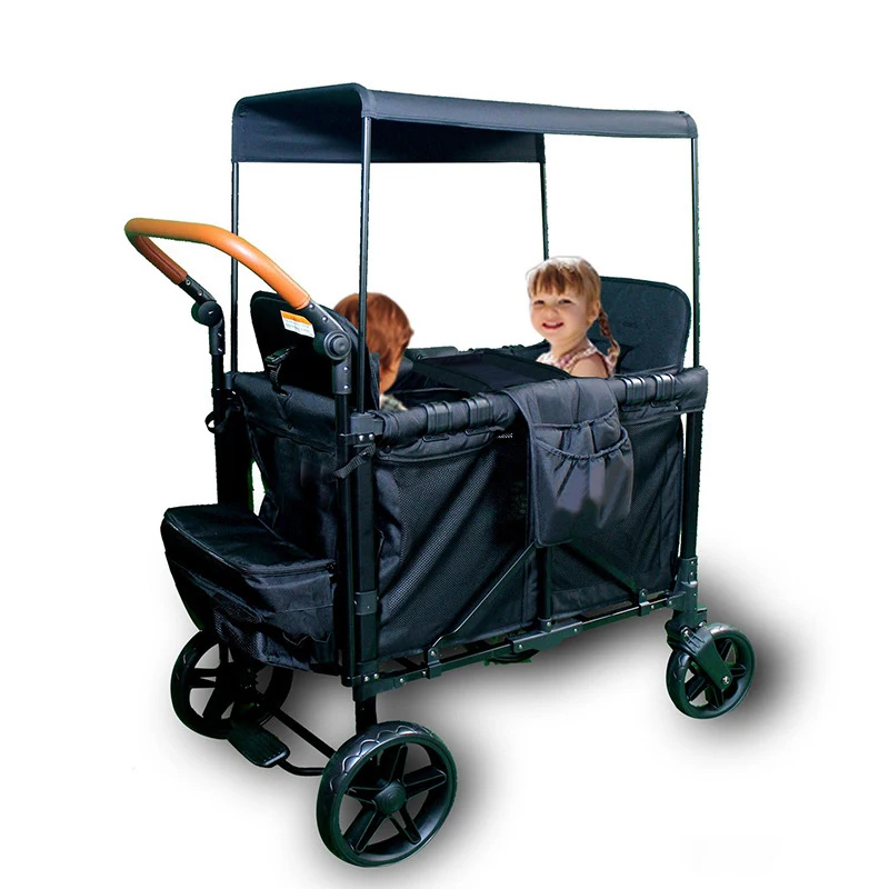 Utility Wagon Stroller 3 in 1 stroller lightweight baby stroller 2 kid twin baby wagon cart