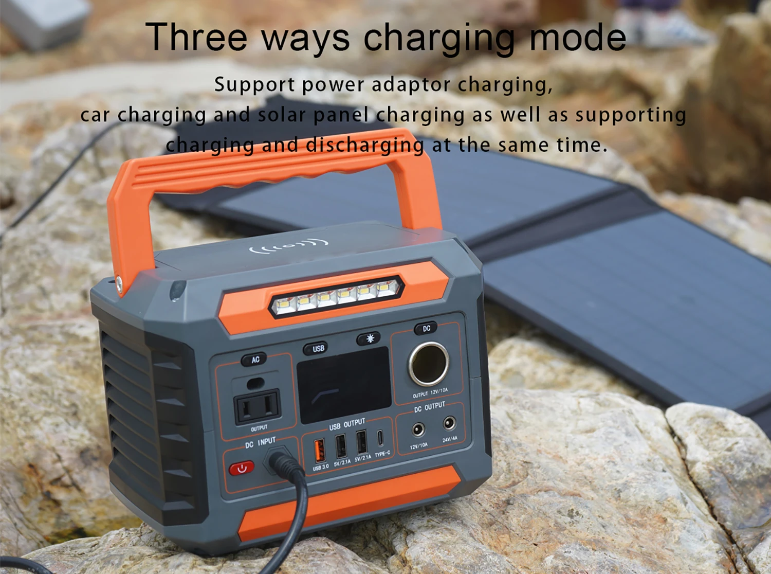PWEITE DC Power Bank 12V 24V 300W 288Wh AC Station для ноутбука камера роутер проектор видеорегистратор монитор СВЕТОДИОДНЫЙ свет кемпинг