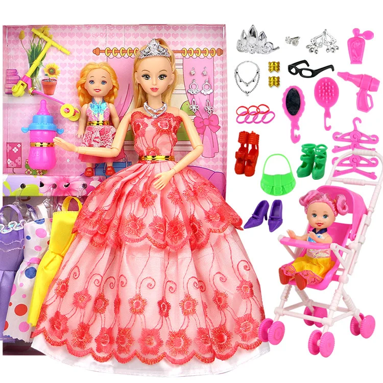 Low Price Princess Wedding Suit Doll Set Accessories Baby Doll