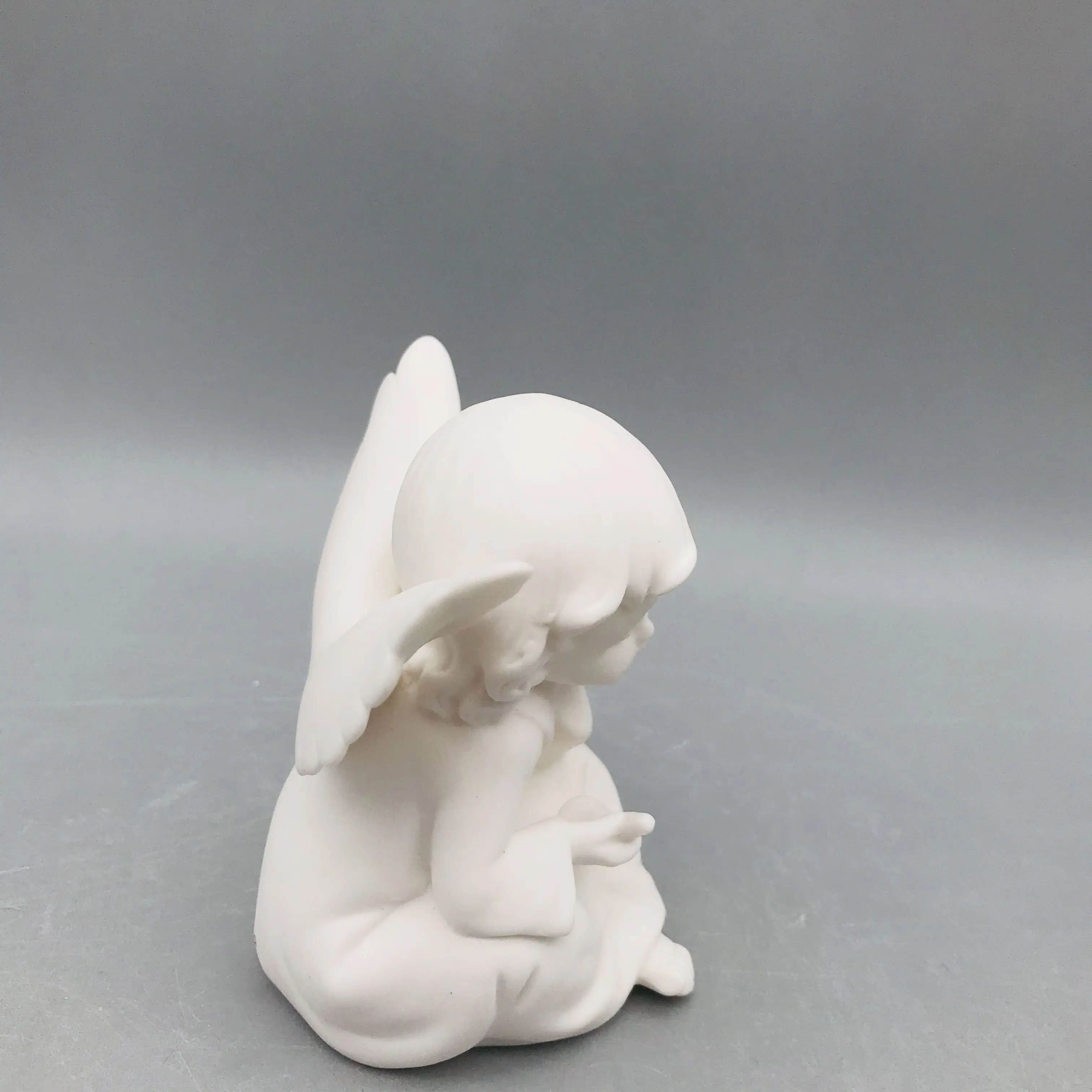 Customized porcelain feather angel wings home light