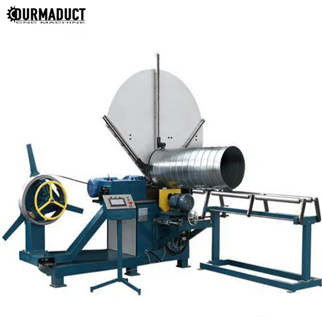 HVAC spiral duct making machine /HVAC duct pipe former machine