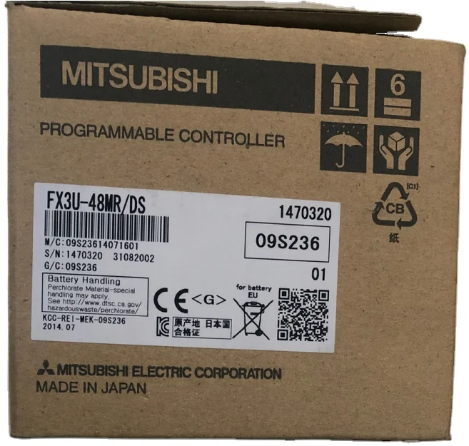 
Mitsubishi Industrial PLC FX3U-80MT/DS 