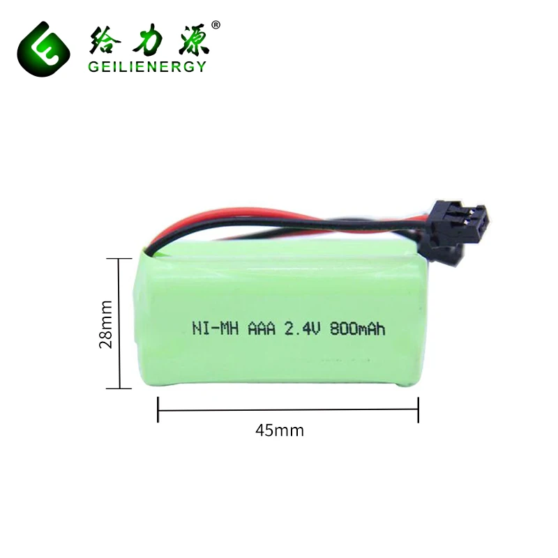  Оптовая продажа NIMH 2 4 v aa 800mah аккумуляторная батарея для беспроводного