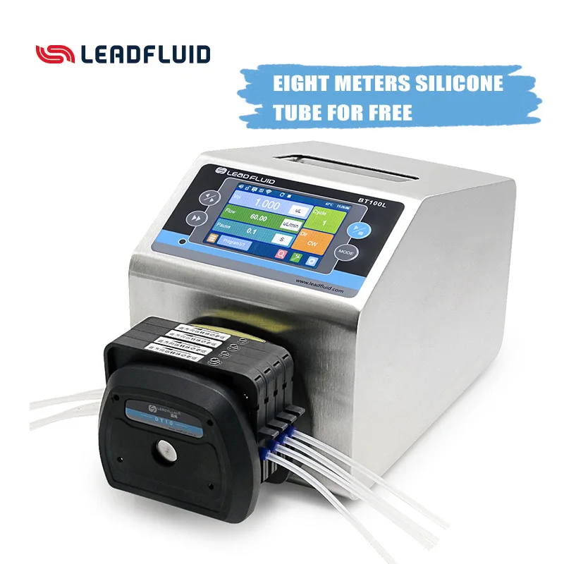 Multi Channel Peristaltic Pump With Stepper Motor Chemical Dosing Pump