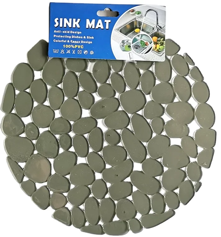 Кухня ПВХ раковина коврик, Круглый, rd29см