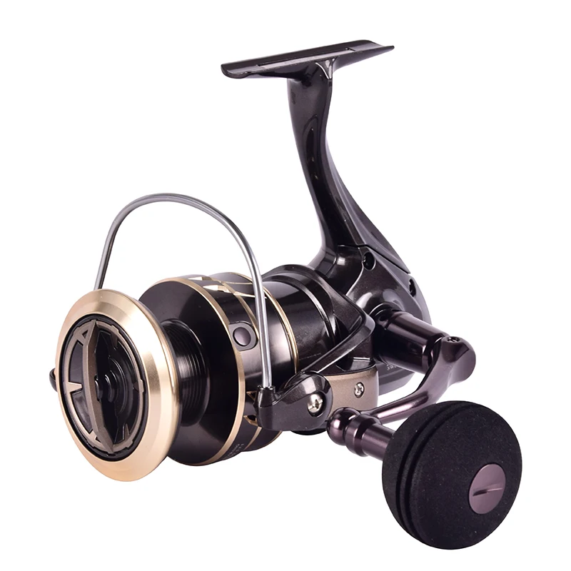 Saltwater Resistant Stainless Steel Ball Bearing Full Metal Design Spinning Fishing Reels High Ratio Wheels