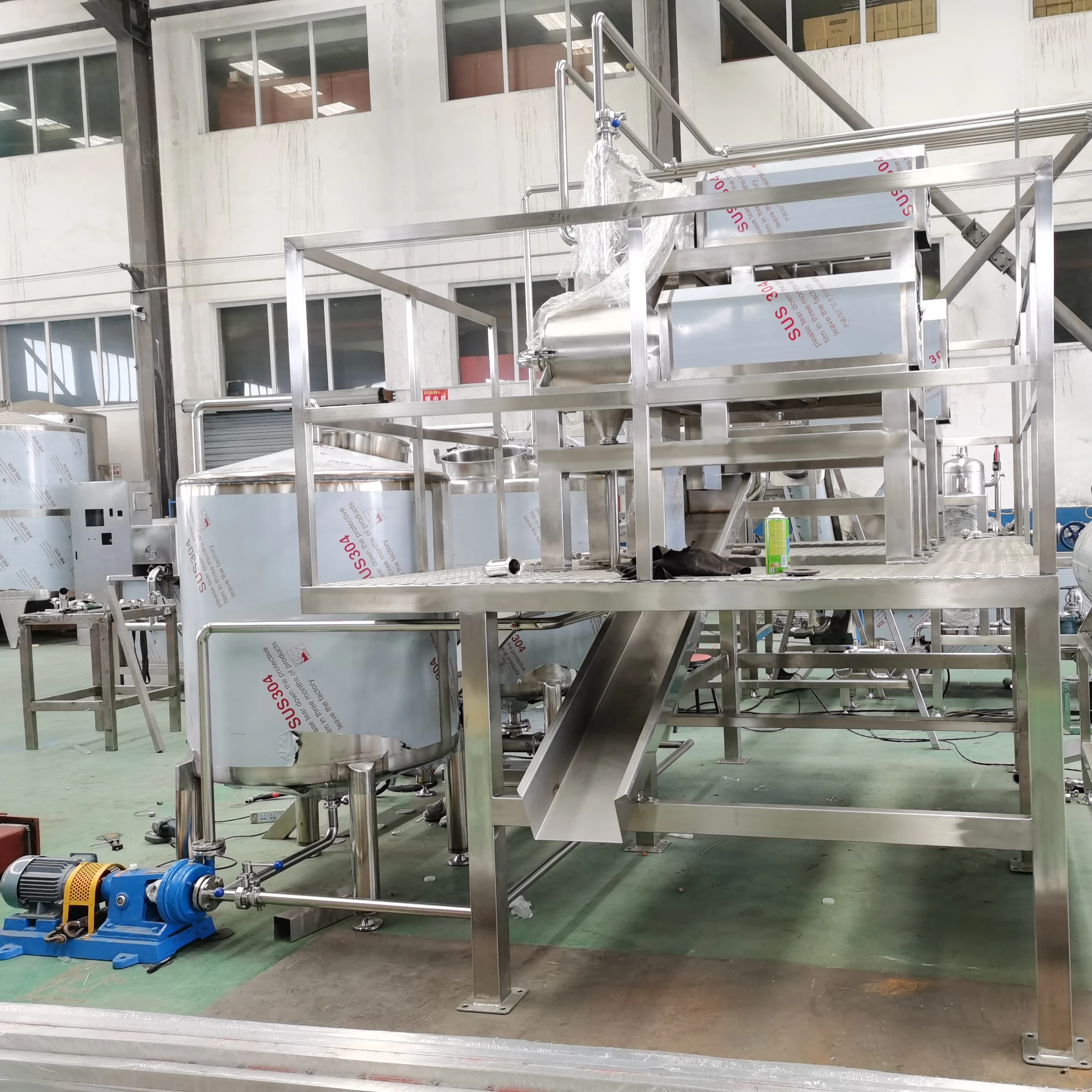 Машина для обработки кокоса, кокосовый крем, молочный порошок, комплексная линия обработки