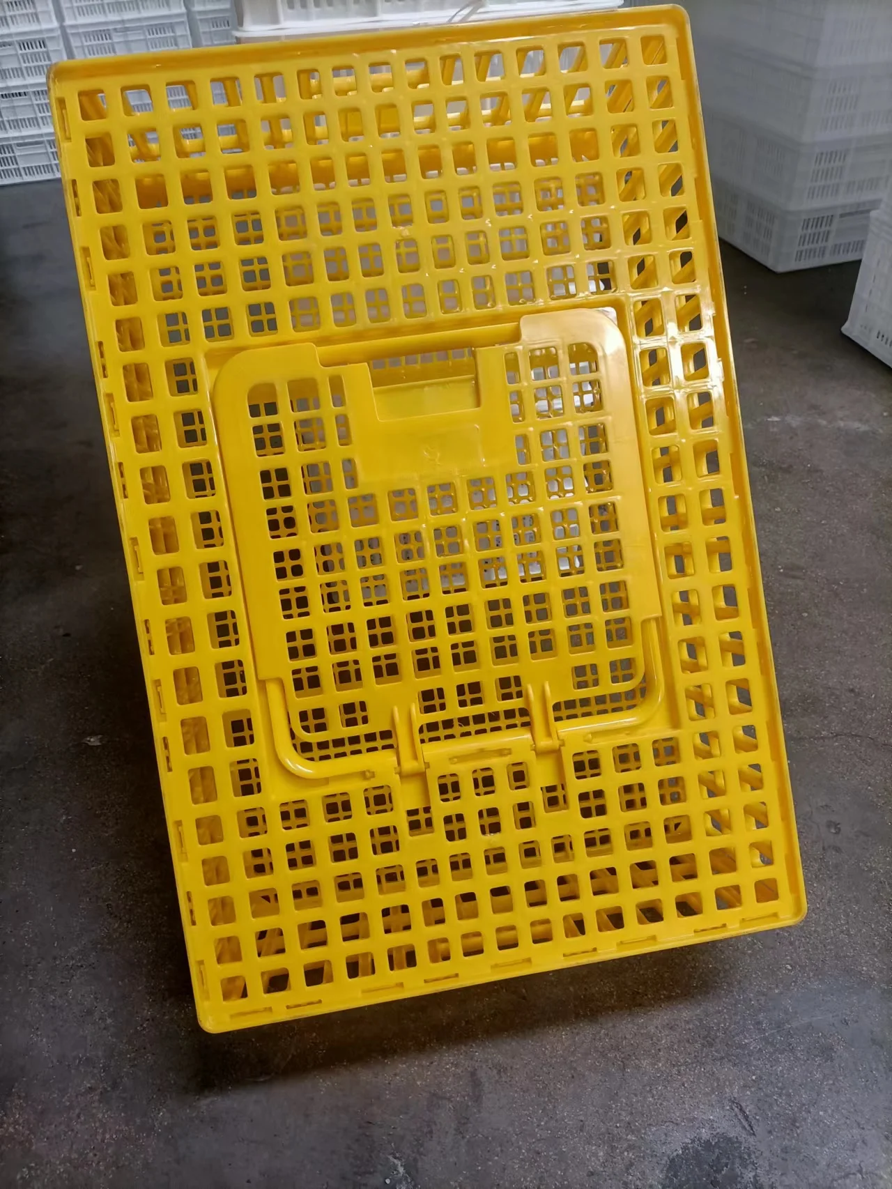 Best seller UV stabilized plastic chicken crate flip over cover 35*23.5*10.25 inch