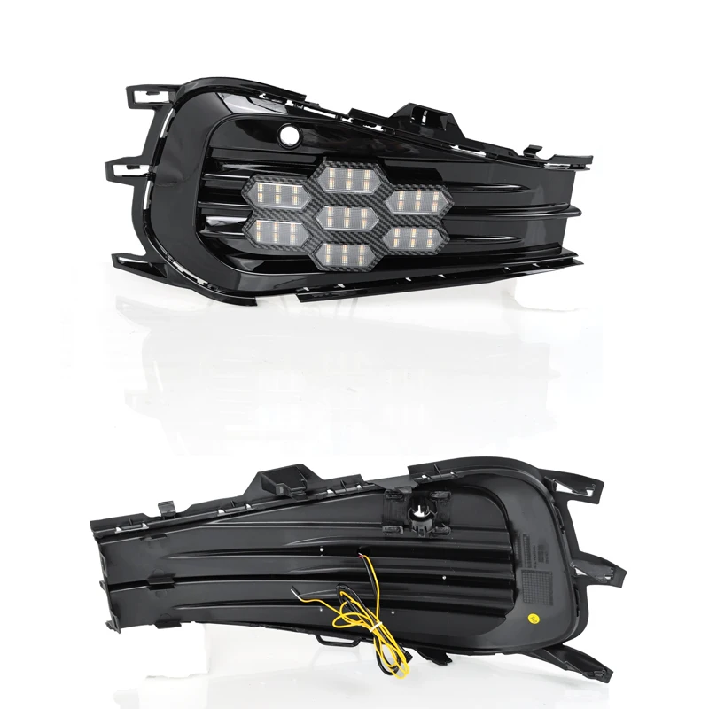 Source factory High quality Led drl  Daytime Running Light fog lamp led fog/driving lights For Volkswagen Jetta 2023