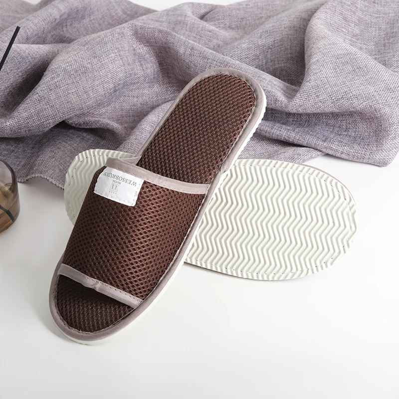 Hotel Slippers Non-slip Universal Hotel Disposable Open Toe Slippers For Hotel