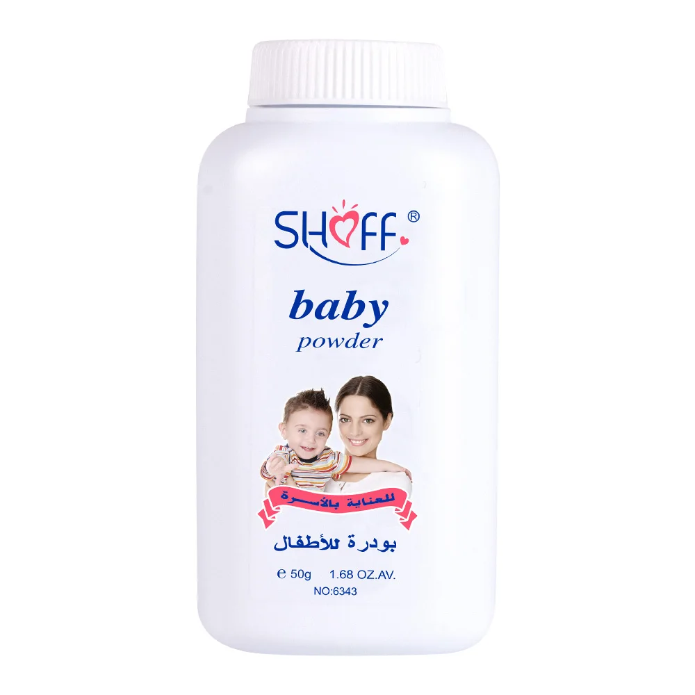 Shoff 50g Good Quality Baby Powder Travel Size Portable Baby Talcum Baby Powder