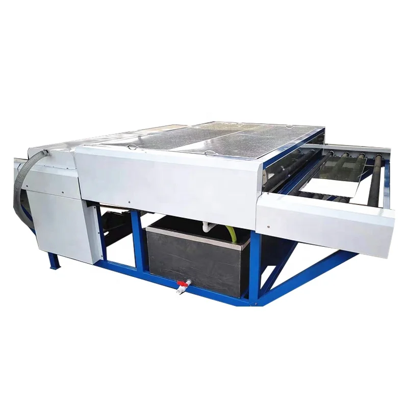 building small glass cleaning machine washing flat glass washer machine