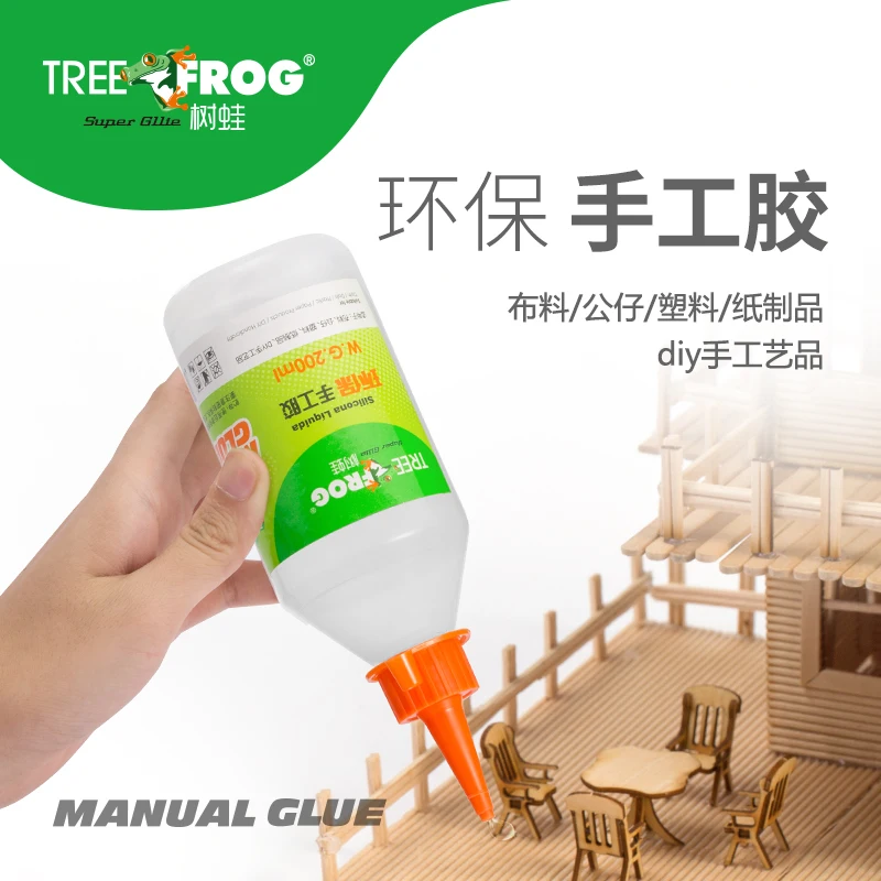 use for wood , art glue ,Fabric silicona liquid adhesive