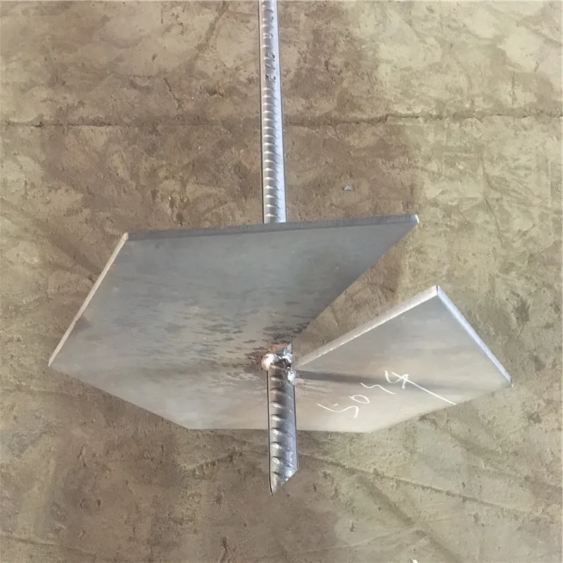 Hot dip galvanized Rebar Ground Anchor Stakes Concrete Ground Screw Anchor
