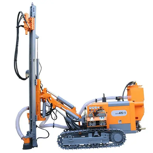 
Apcom ZGYX 415-1 micropiles drilling rig Easy operation 10bar ZEGA blasting drill rig machine with diesel air compressor 