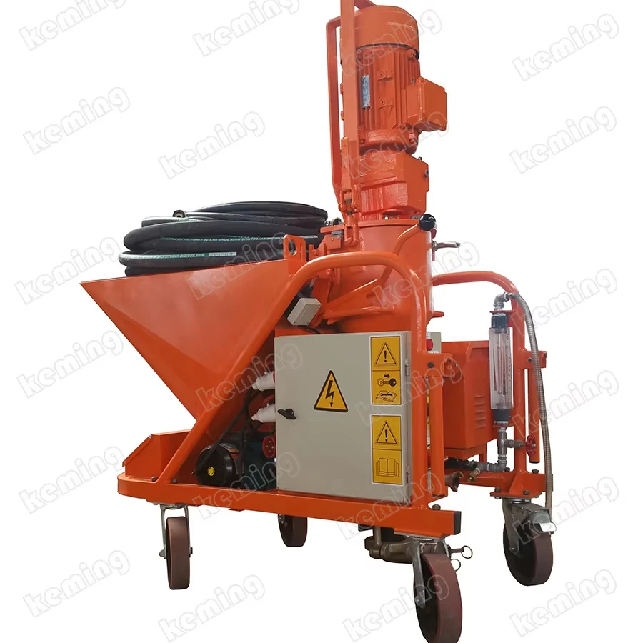 labor saving full- Automatic Plastering Machine KLL Putty Sprayer for long Conveying Distance