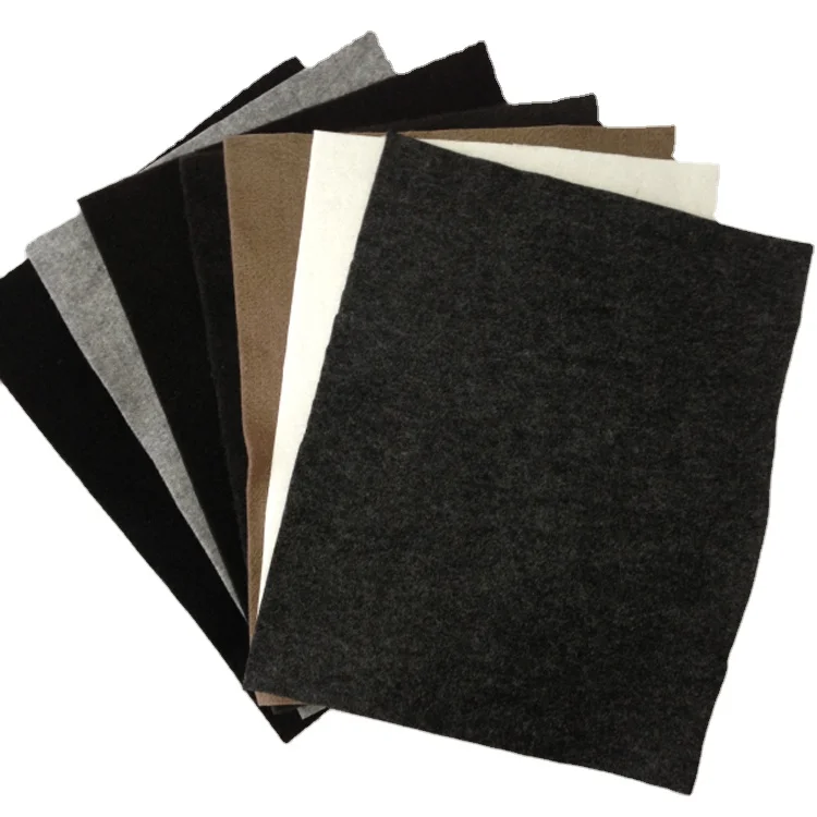 Needle punched felt non-woven fabric of car interior fabric