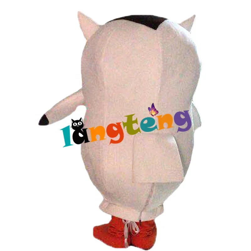 624 Custom Made Character Fursuit Big White Owl Fancy Dress Cosplay Apparel Business Mascots