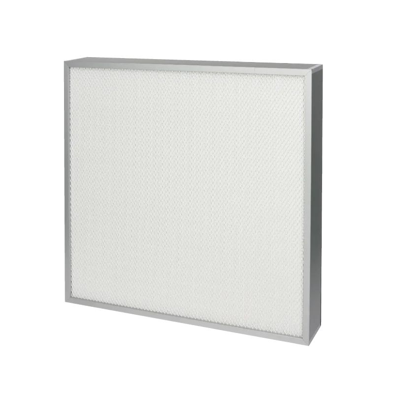 Lansir 305*305*50MM Self Cleaning Air Filter Industrial HEPA Filter H13 H14 ULPA For HVAC System