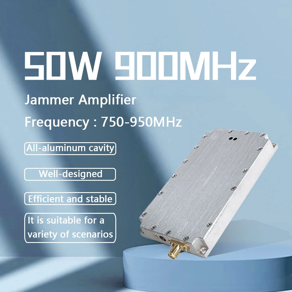 Поставщик 520 _ 600 700 830 МГц 50 Вт GaN Power RF detter модуль для анти-Дрон системы autel mavic 3 counter fpv C-UAS