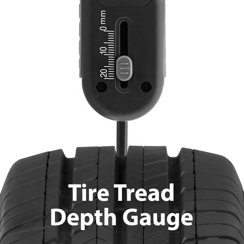 Newest PSI 150 4 in 1 digital tire pressure gauge and tread depth gauge