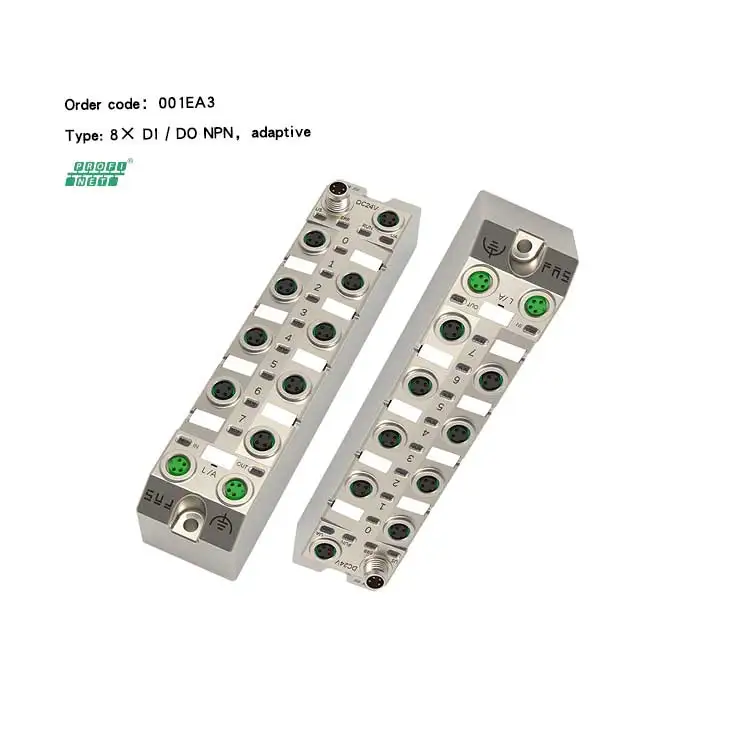 New Profinet communication protocol remote 4-port I/O sensor 001CA1 narrow module IP67 fieldbus