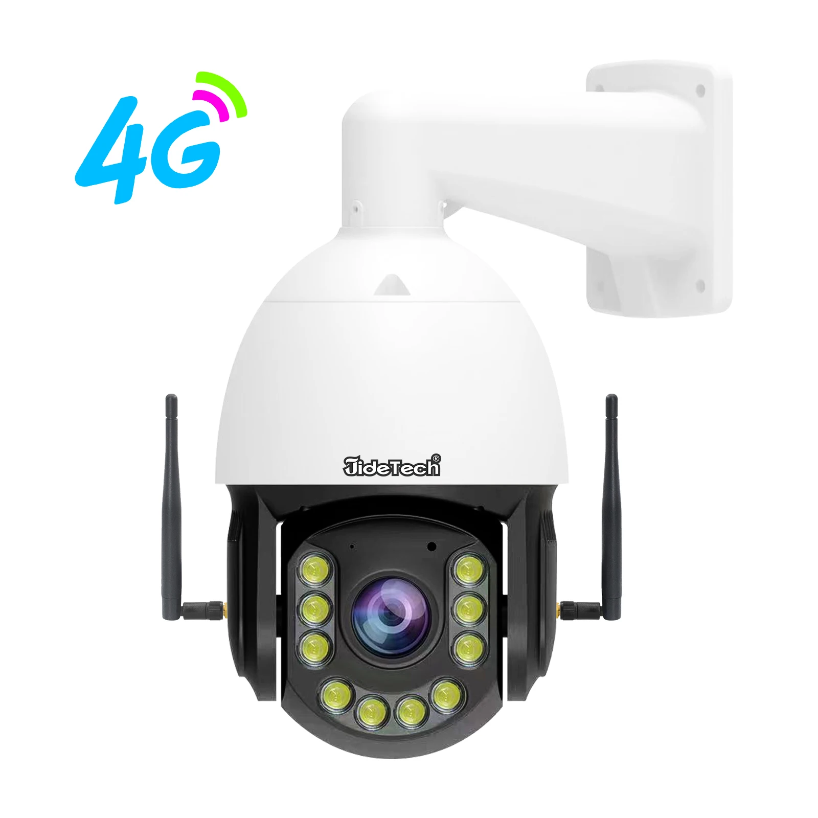 JideTech 8MP 36X оптический зум 4G версия ЕС PTZ камера видеонаблюдения IP-камера видеонаблюдения