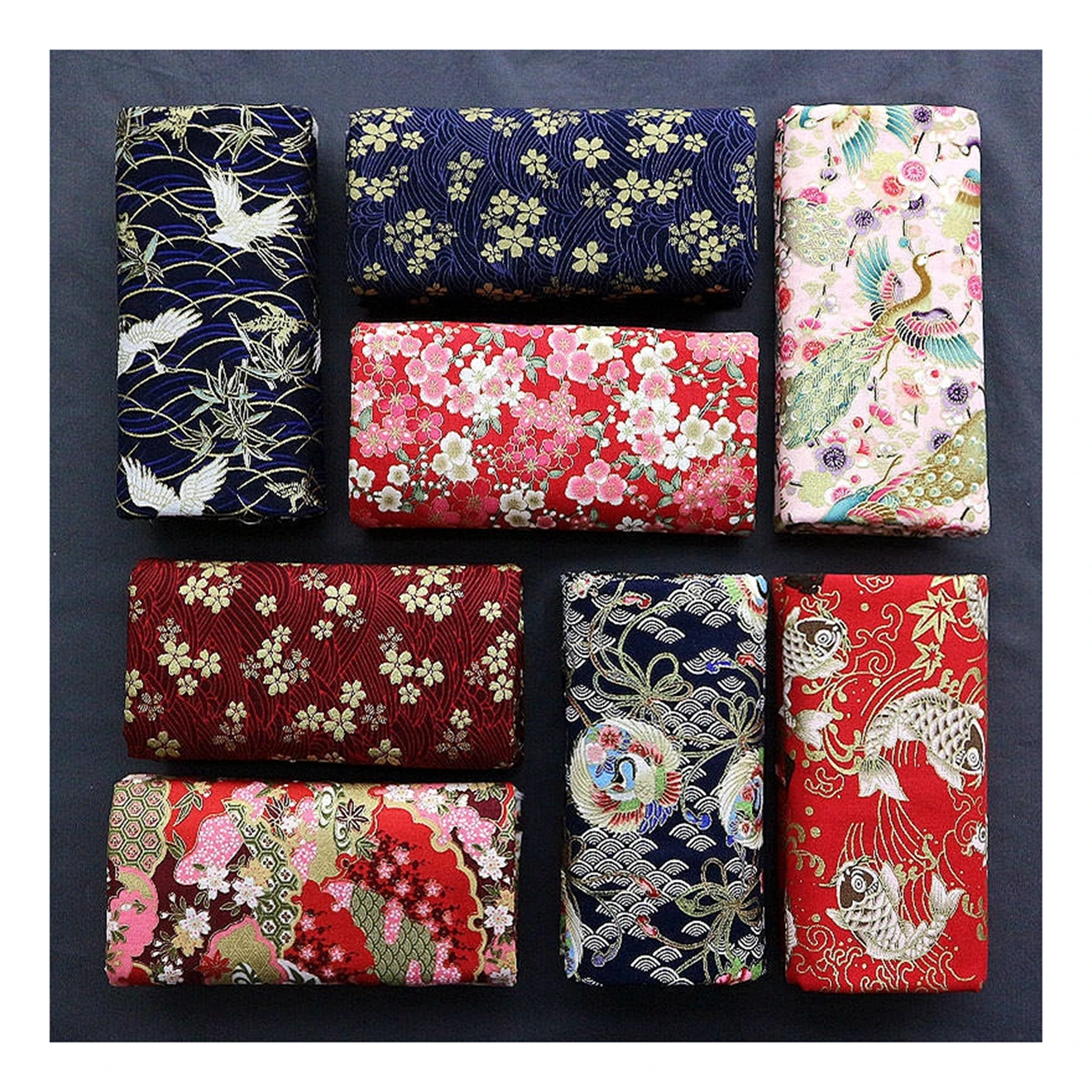 Shaoxing Clothing 100% cotton fabrics wedding festival drill fabric printed for home textile
