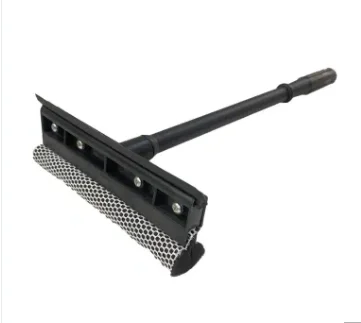 10-Inch Window Washer Squeegee with 20-Inch Durable Plastic handle