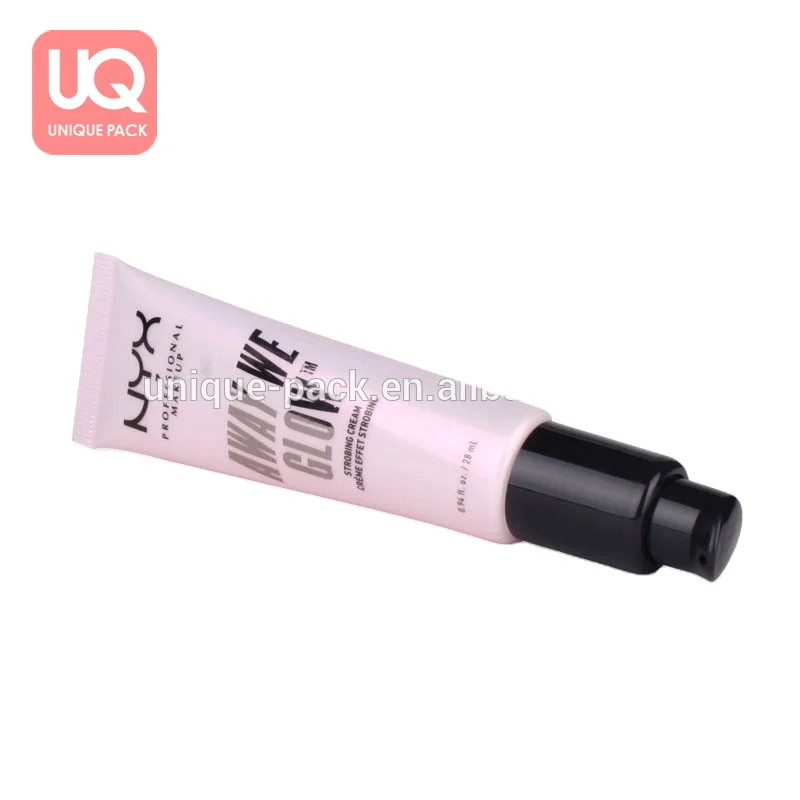 BB cream 10ml  15ml 20ml 30ml cosmetic tube with pump airless tube