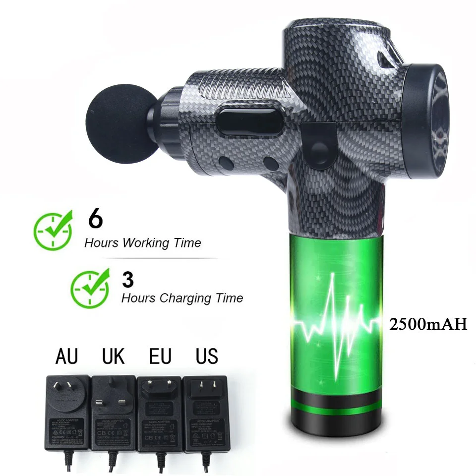 202. Vibration Body Small Sport Massagers Gun Portable Fascia Gun Body Masajeador Corporal Electric Mini Massage Gun