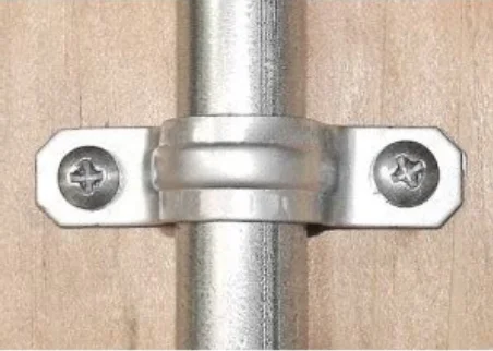 High quality EMT zinc plating  pipe clamp pipe mounting bracket