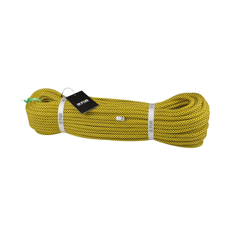 Wholesale Nylon Climbing Dynamic Rope Outdoor Sports Safety Rope 8.7mm Rock Dynamic Rope