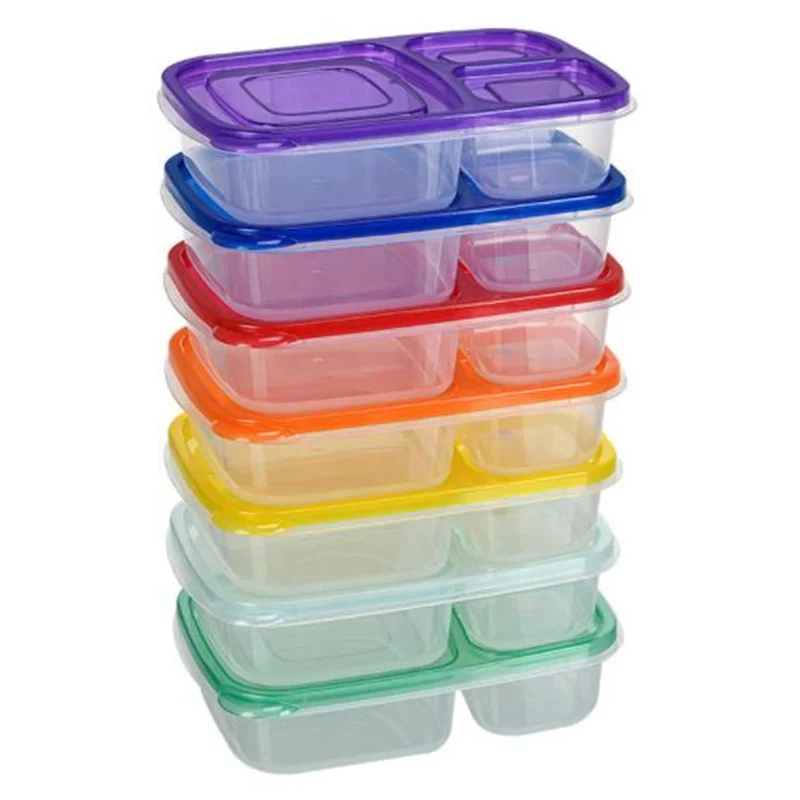 Food Storage Containers for Kids and Adults, Set of 7, high quality Bento Lunch Box